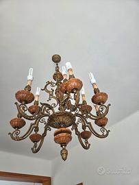 Lampadario grande vintage