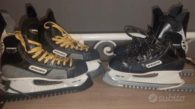 pattini da ghiaccio Bauer tg 38 e tg42