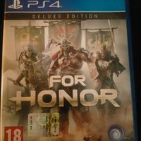 giochi PS4 (FOR HONOR - PES2017)