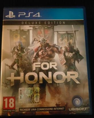 giochi PS4 (FOR HONOR - PES2017)