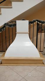 Cappa per cucina rustica marca Faber da 90