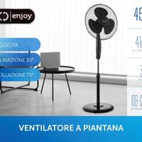 Ventilatori a piantana con telecomando