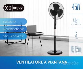 Ventilatori a piantana con telecomando