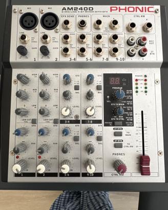 Mixer audio 10 canali