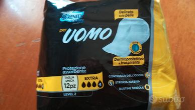 Pannoloni assorbenti uomo