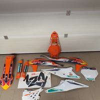 Kit plasiche KTM factory 2019 al 2022
