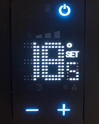 Bticino termostato living now nero