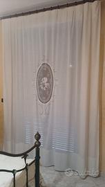 Tenda camera da letto misto lino