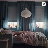 Coppia tende IKEA TRIPPEVALS oscuranti 100×195 cm