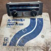 Autoradio d'Epoca 12 V estraibile