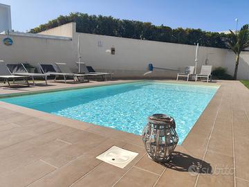 Appartamento in villa con piscina