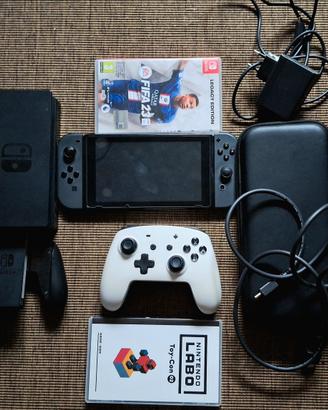 nintendo swich v2 + controller wireless + 2 giochi