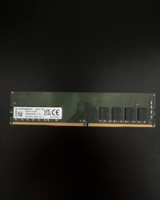 RAM Kingston DDR4 16GB 3200MHz CL22 desktop UDIMM