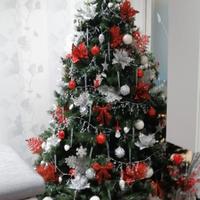 albero di Natale 210cm abete monte rosa 