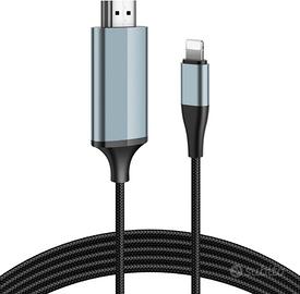 Cavo HDMI / Lightning 4.0 metri, convertitore HDMI
