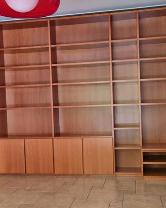MOBILE LIBRERIA CON PORTA TV PER SALA/SALOTTO