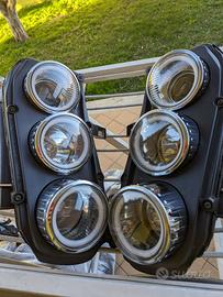 Fari Anteriori H7 Angel Eyes Alfa 159