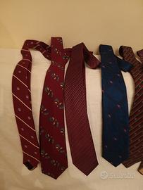 numero 10 cravatte uomo:6 in seta pura