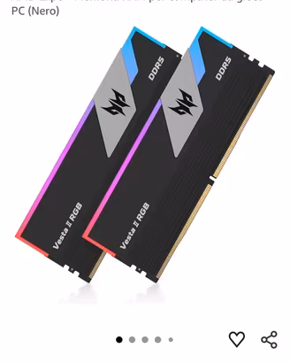 componenti pc next gen ram case  ssd dissiparatore