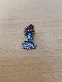 Spilla ferro woody woodpecker vintage