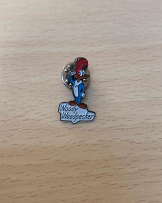 Spilla ferro woody woodpecker vintage