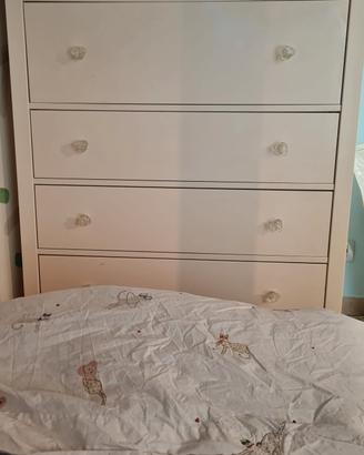 HEMNES Cassettiera con 6 cassetti