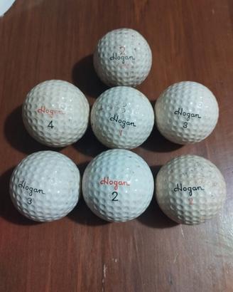 SET VINTAGE GOLF BALLS - HOGAN