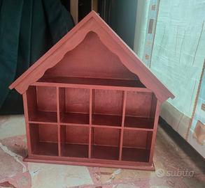 Bacheca fatta a mano in legno truciolato