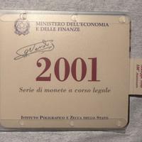 Serie divisionale Verdi 2001 Zecca Italiana