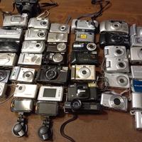 collezione di macchine fotografica varie marche 