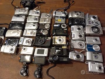 collezione di macchine fotografica varie marche 