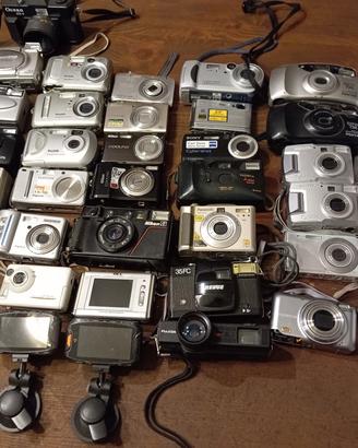 collezione di macchine fotografica varie marche 