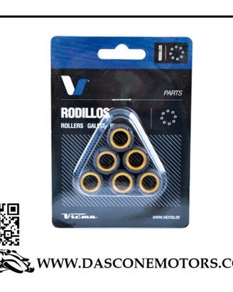 KIT 6 RULLI VARIATORE KYMCO XCITING 500 2005 2012