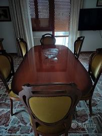 Tavolo con 6 sedie