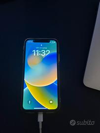 Iphone X 64gb, batteria 100%, face id guasto