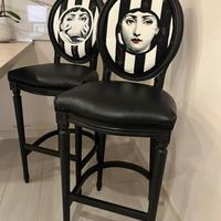 Sgabello Design Fornasetti –artigianali singolo