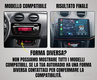 Seat Ibiza KIT COMPLETO Autoradio Android stereo