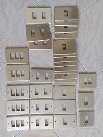 Placche BTicino Magic e Vimar componenti elettrici