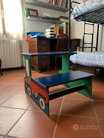 Scrittoio per bambini a firma di trenino