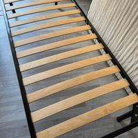 Letto + materasso singolo 80x190 completo