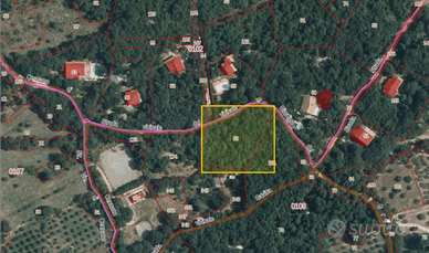 A 5 km da Siena, Santa Colomba, terreno di 2500 mq