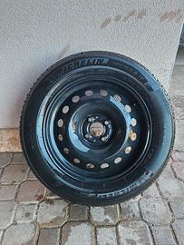 Gomme+cerchi ferro Michielin Alpin7 205/60R16 96H 