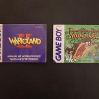 Lotto 2 Manuali Gameboy