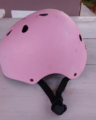 Casco Rosa Bambina