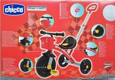 chicco triciclo ducati 2 in 1 (Aperto mai montato)
