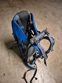 zaino porta bambino da  montagna