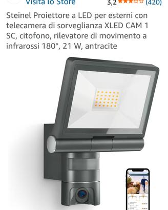 Proiettore LED Steinel XLED CAM 1 SC