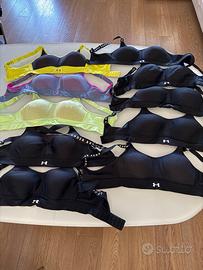 Lotto 10 reggiseni sportivi Under Armour S/M – ott