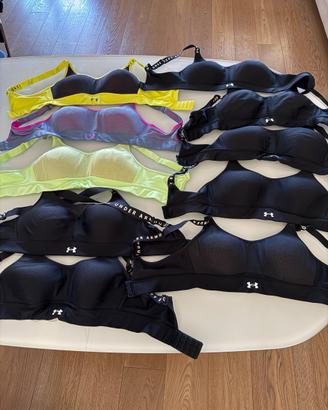 Lotto 10 reggiseni sportivi Under Armour S/M – ott