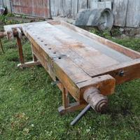 BANCO DA FALEGNAME IN FAGGIO DA LAVORO